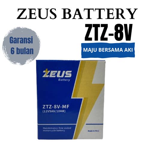 Jual Aki Motor Yamaha Nmax GTZ8V MBTX7U Aki Gel Aki MF Aki Kering Zeus