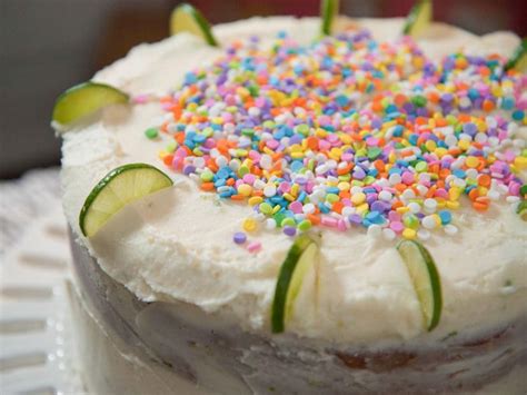 Key Lime Vanilla Birthday Cake Recipe | Trisha Yearwood | Food Network