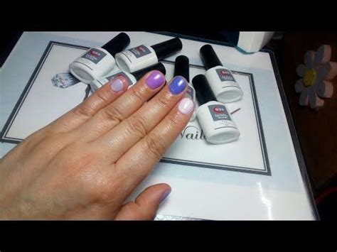 Gelish Shellac Esmaltado Con Gel Semipermanente Como Aplicar Gel