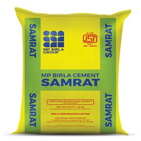 Mp Birla Samrat Cement At Rs Kg Medahalli Bengaluru Id