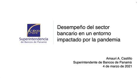 Desempe O Centro Bancario Internacional Superintendencia De