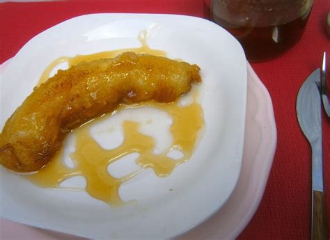 Plátano Frito Con Miel En 5 Minutos