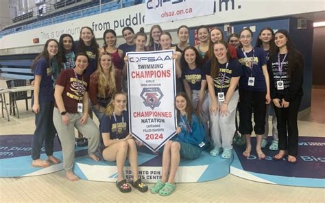 Banting swim team takes top spot at provincial championships | CBC News