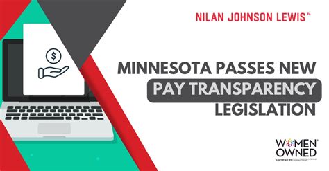 Minnesota Passes New Pay Transparency Law Nilan Johnson Lewis Pa Nilan Johnson Lewis Pa