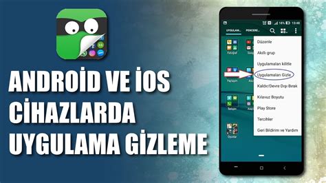 Andro D Ve Os C Hazlarda Uygulama G Zleme Rootsuz Youtube