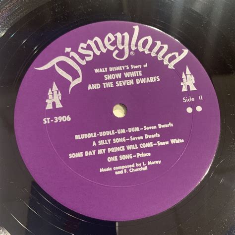 Walt Disney Snow White And The 7 Dwarfs Ost Lp India Ubuy