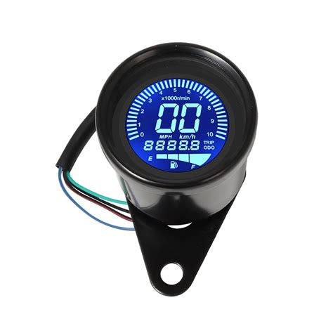 Digitale 12 V Universal Digitale Motorrad Tachometer Kilometerz Hler