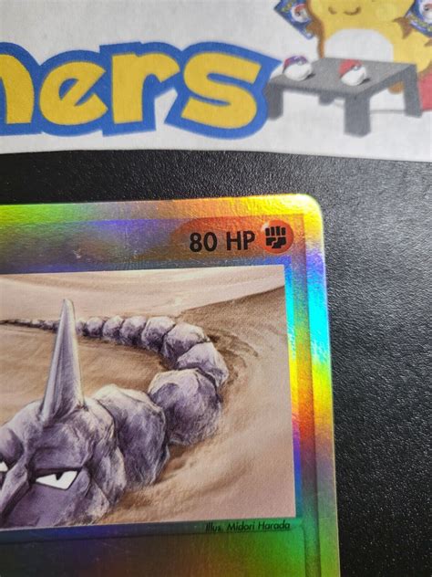 Onix Ex Sandstorm Reverse Holo E Reader Pokemon Tcg Ebay