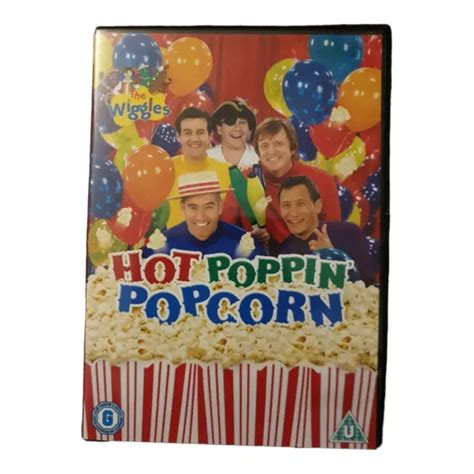THE WIGGLES HOT POPPIN POPCORN DVD Live In Concert UK Release R PicClick AU