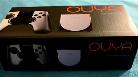 Ouya Unboxing Game Console Youtube