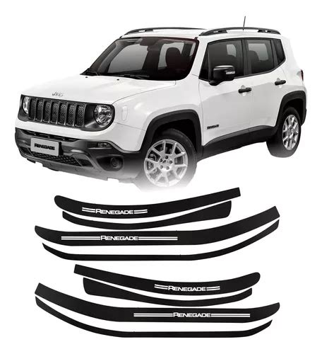 Kit Jeep Renegade Soleiras Super Protetoras Portas Parcelamento Sem Juros