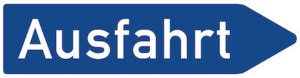 Ausfahrt Sign – Meaning & Safety Tips - DriveeGermany