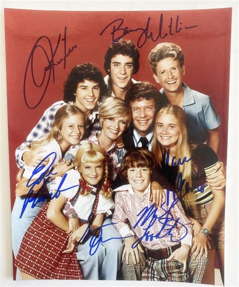 The Brady Bunch cast signed photo | EstateSales.org