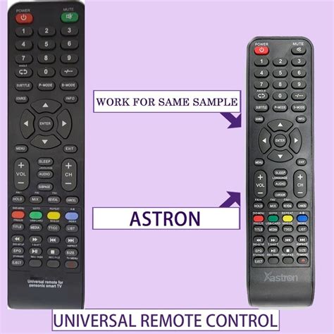 Pinsan Universal Remote Control For Astron Pensonic Smart Tv Remote