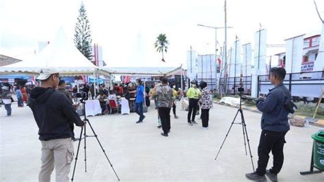 Kementerian Polda Sumut Pasang Alat Face Recognition Dalam Event