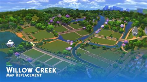 Willow Creek Map Replacement - DOWNLOAD | 20th Century Plumbob | Willow ...