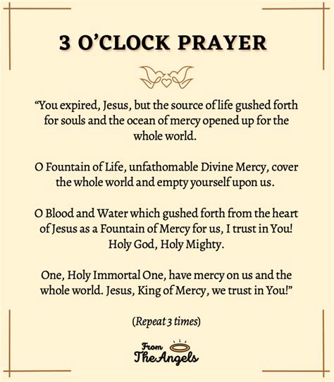 3 Oclock Prayer How To Pray The Divine Mercy Chaplet