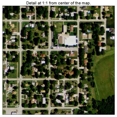 Aerial Photography Map of Firth, NE Nebraska