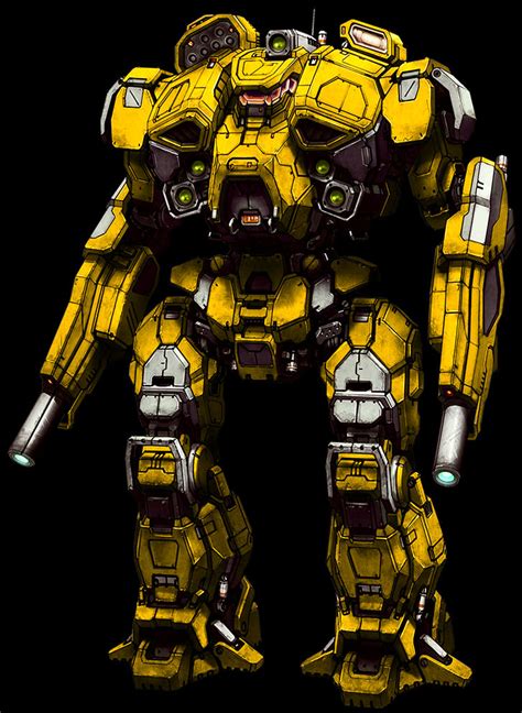 Mwo Warhammer Iic Repaint Template By Odanan On Deviantart