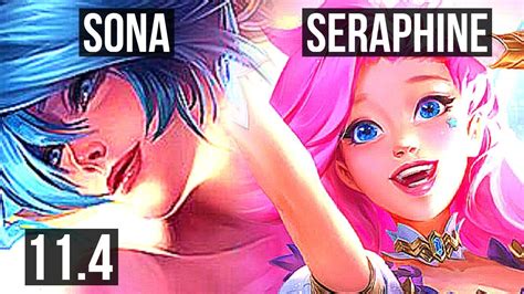 SONA Varus Vs SERAPHINE Yasuo SUPPORT Rank 5 Sona 6 1 9 EUW