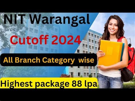 Nit Warangal Cutoff Ll All Branch Category Wise Youtube