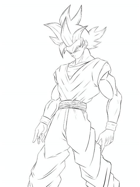 The One Who Invaded The Realm Of The Gods Mastered Ui Goku Fan Art