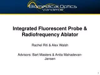 Ppt An Integrated System For Image Guided Radiofrequency Ablation