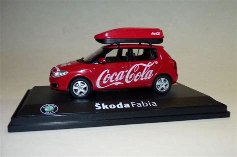 Koda Fabia Roof Box Coca Cola Prava Abrex Aukro