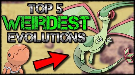 Top 5 WEIRDEST Pokémon Evolutions! - YouTube