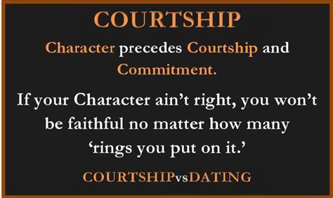 Courting With Clarity Courtship Vs Dating With Rickey E Macklin