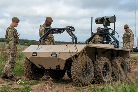 British Troops Trial New Generation Of Smart Machines