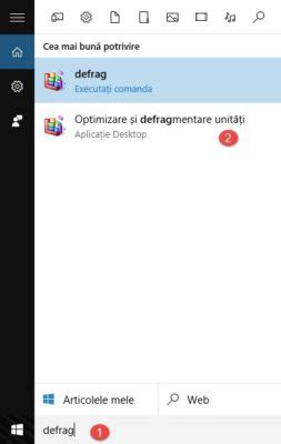 Defragmentare Cum îți defragmentezi hard disk ul în Windows