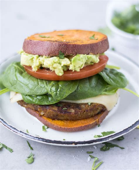 Sweet Potato Burger Recipe Dr Praegers Sensible Foods Sweet