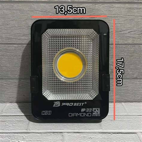 Jual Probest Diamond Lampu Sorot Led Cob W Sni Flood Light Ip Bagus