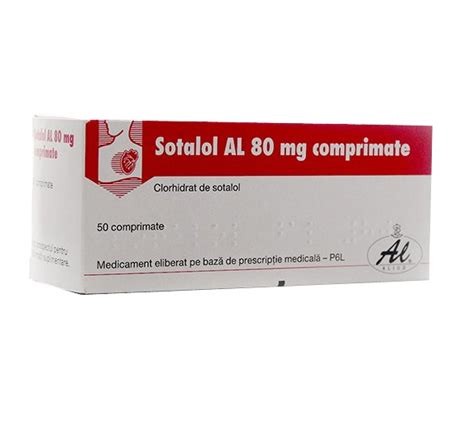 Sotalol Al Mg Comprimate Aliud Pharma Dr Max Farmacie