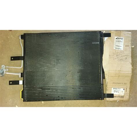 Dodge Ram 1500 2500 Radiator Ac Condenser 2009 2013 Cnd3878 55056824ab New