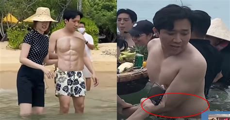 Clip nóng Trần Thành bán nude hớ hênh điểm nhạy cảm trên biển lộ thân hình gây ngỡ ngàng