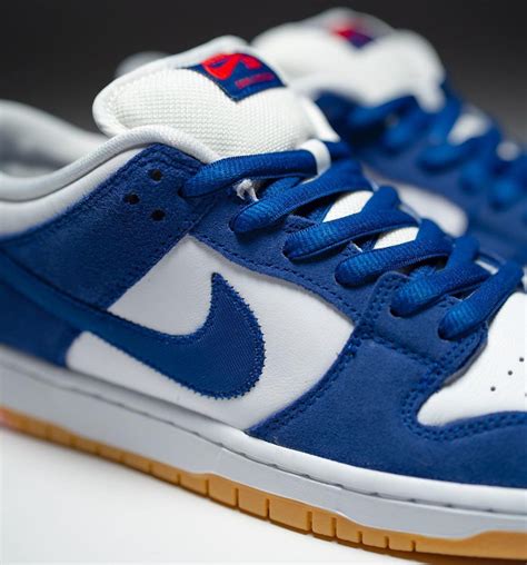 Nike Sb Dunk Low Pro Prm La Dodgers Deep Royal Blue