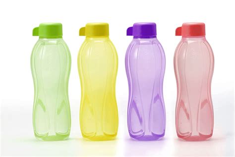 Tupperware Aquasafe Water Bottle Set 500ml Set Of 4 Walmart