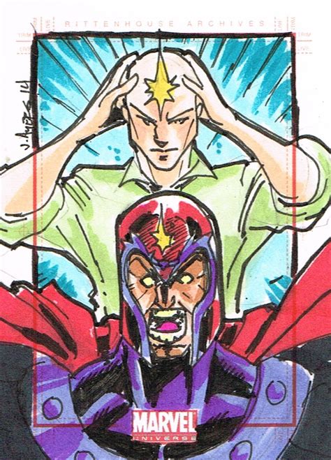 Professor X and Magneto by ayersart on DeviantArt