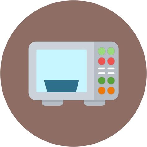 Premium Vector Microwave Oven Vector Illustration Style