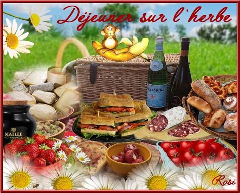 Nourriture Pique Nique Food Picnic Lebensmittel