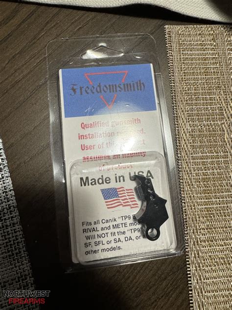 Freedomsmith Zombie Pro Style Trigger For Canik Elite Mete Or Rival