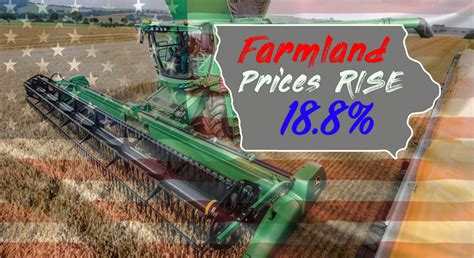 Significant Rise In Iowa Farmland Prices