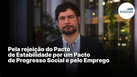 Pela rejeição do Pacto de Estabilidade por um Pacto de Progresso