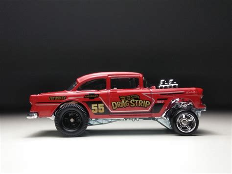 CHEVY Bel Air GASSER Hot Wheels Custom Real Rubber Tires Etsy