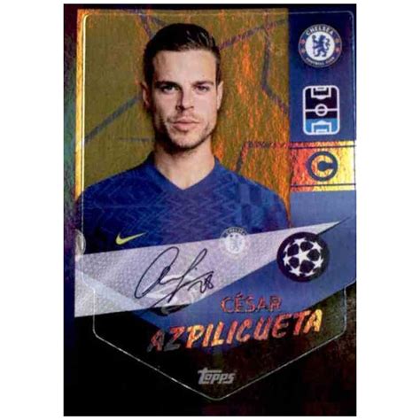 Buy Sticker César Azpilicueta Captain Autograph Topps Stickers