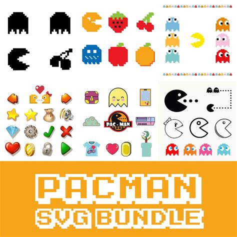 Pacman Svg Bundle Masterbundles