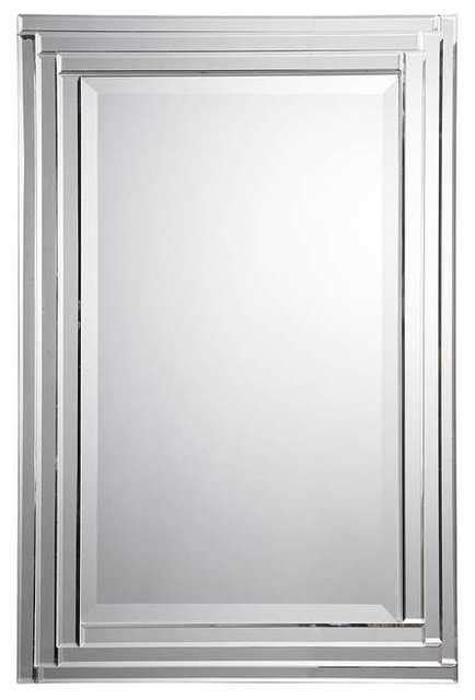 15 Collection Of Frameless Beveled Wall Mirrors