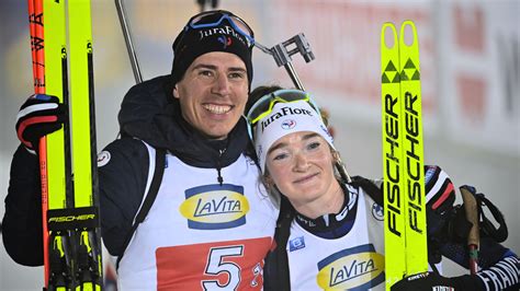 Biathlon Championnats du monde La France sacrée sur le relais mixte